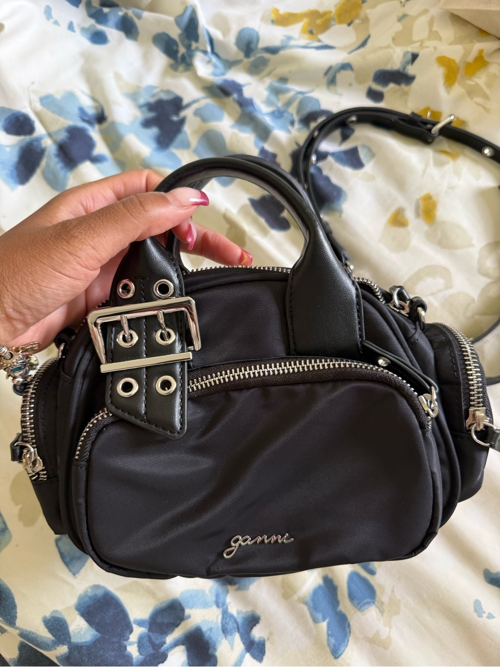 GANNI cargo bag